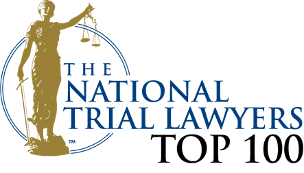 National Trial Lawyers Top 100 badge